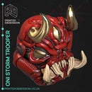 Oni Storm Trooper - Starwars Fanart - 10cm toy