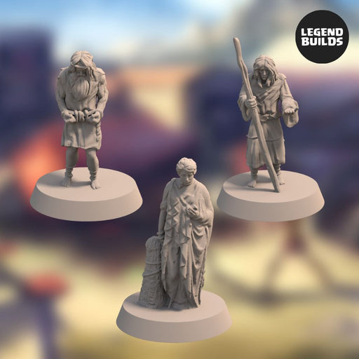 Outcasts of the Realm of Eros (3 miniatures) – 3D printable miniature – STL file - Only-Games