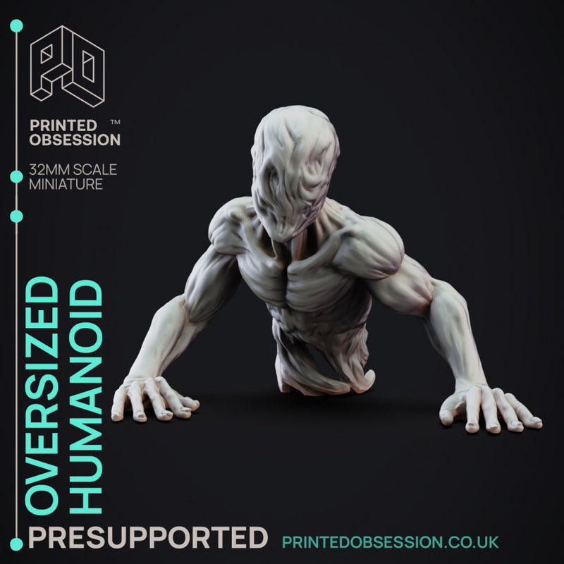 Oversized Humanoid - SCP "The D&D incursion" - PRESUPPORTED - 32mm scale. - Only-Games