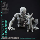 Oversized Humanoid - SCP "The D&D incursion" - PRESUPPORTED - 32mm scale.