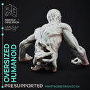 Oversized Humanoid - SCP "The D&D incursion" - PRESUPPORTED - 32mm scale.