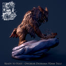 Ready To Feast - Owlbear Diorama - STL only - Only-Games