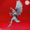 Owlin Fighter - Tabletop Miniature (Pre-Supported)