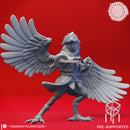 Owlin Swashbuckler - Tabletop Miniature (Pre-Supported)