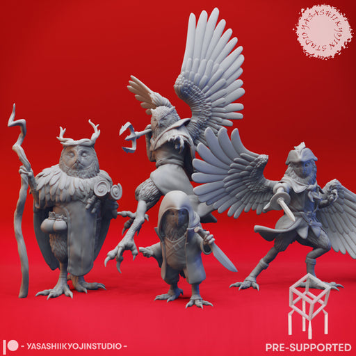 Parliament of Owlin - Tabletop Miniature (Pre-Supported) - Only-Games