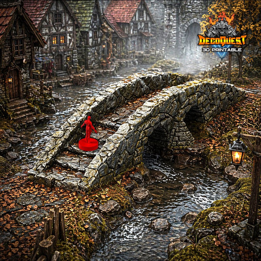 Medieval Stone bridge - Only-Games