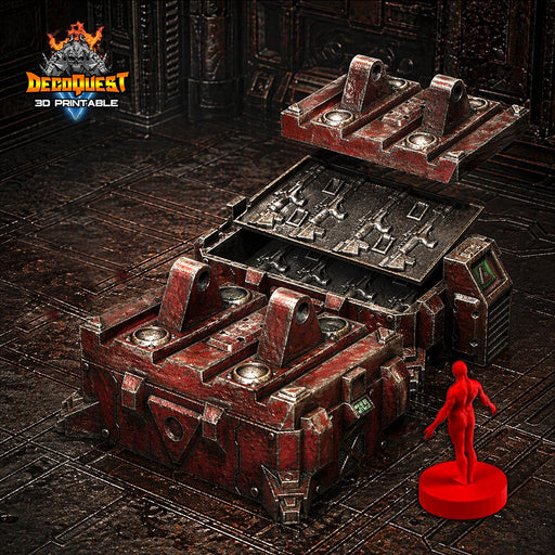 Sci-fi weapons strongbox - Only-Games