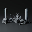 Soul Forge - Celestial Enviroment - 4 Model scatter terrain - PRESUPPORTED - Heaven hath no fury - 32 mm scale