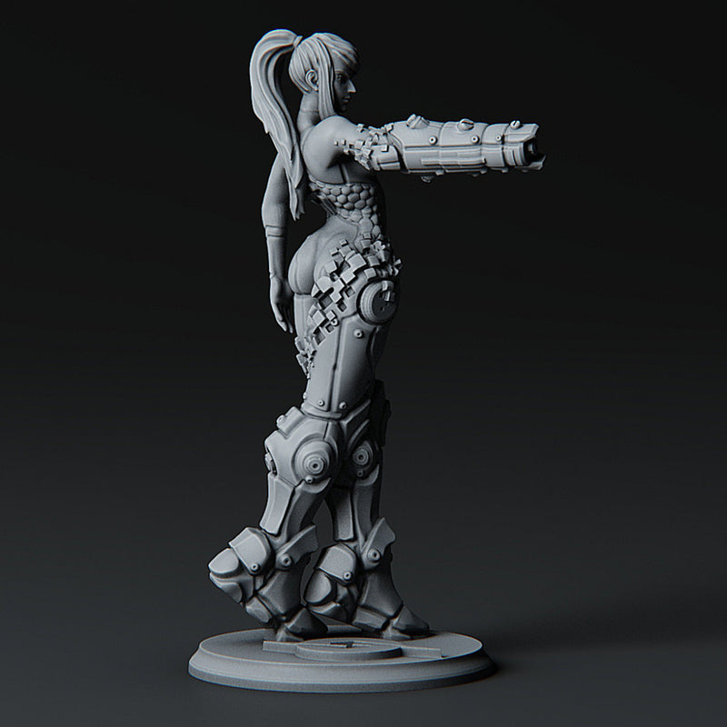 Samus Aran - Metroid - 25cm model