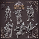Paladin Mega Pack - 6 paladins - 32 mm scale - D&D