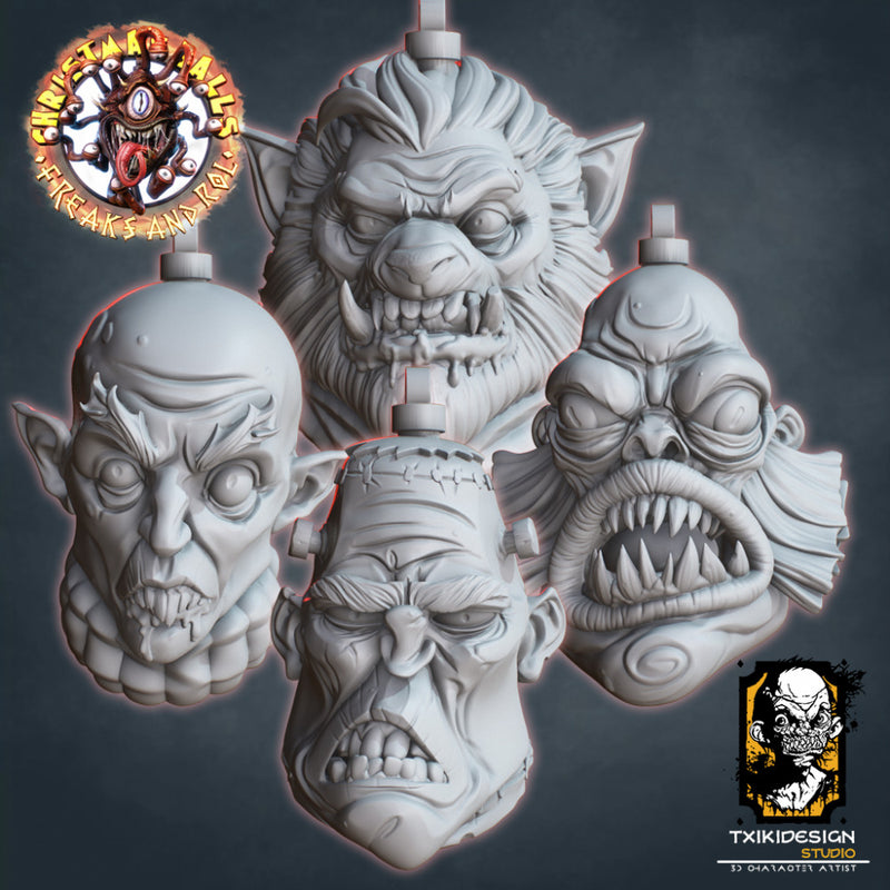 Horror Custom Items Pack Horror Classic - Txiki Design Studio - Miniatures by Only-Games.co