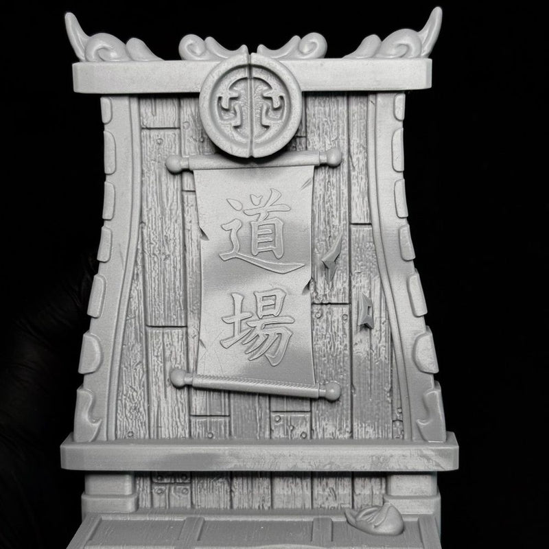 Monk Scenery [PLUG IN]  Temple Dojo Stand Display - Only-Games