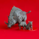Giant Boar Piglets - Tabletop Miniature (Pre-Supported)