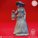 Plague Doctor Lantern - Tabletop Miniature (Pre-Supported)