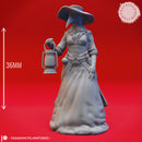 Plague Doctor Lantern - Tabletop Miniature (Pre-Supported)
