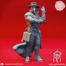 Plague Doctor Artificer - Tabletop Miniature (Pre-Supported)