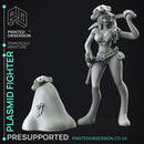 Plasmoid Pirate (2 forms) - Weird Shores - PRESUPPROTED - 32mm scale