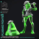 Plasmoid Pirate (2 forms) - Weird Shores - PRESUPPROTED - 32mm scale