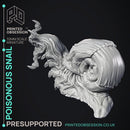 Poisonous Snail - 3 Models - Elemental Creature - PRE SUPPORT - D&D - 32mm scale