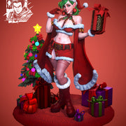 Polina (Xmas Elf) Pin Up, 75mm, (NSFW Version) - STL only - Only-Games