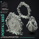 Portal Seed - Prop & Miniature -  PRESUPPORTED - Illustrated and Stats - 32mm scale