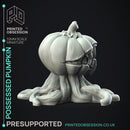 Possessed Pumpkin - Medium Monster - PRESUPPORTED - 32mm scale