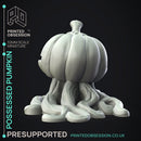Possessed Pumpkin - Medium Monster - PRESUPPORTED - 32mm scale