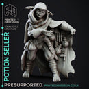 Potion Seller - Goblin Potion Brewer - PRESUPPORTED - 32mm Scale
