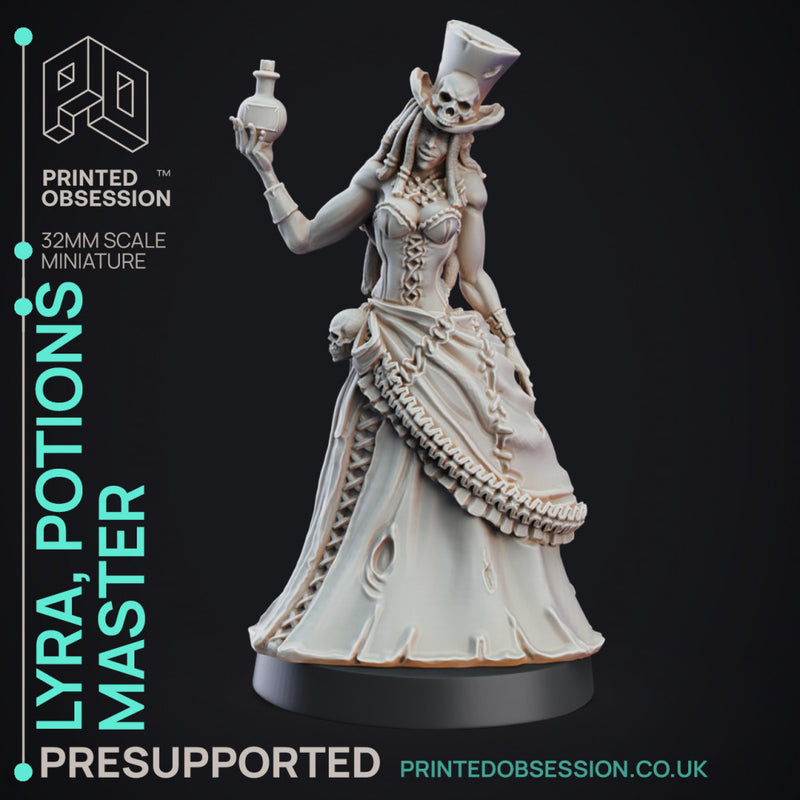 Potions Lady - Puppet Masters show - PreSupported - 32mm scale