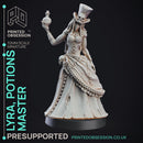 Potions Lady - Puppet Masters show - PreSupported - 32mm scale