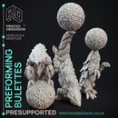 Preforming Bulettes (3) - Circus of horrors - PRESUPPORTED - 32mm scale
