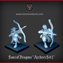Sons of Dragons - ARCHERS SET 1 - Only-Games