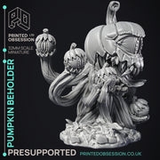 Pumpkin Eye terror - Major Aboration - Pre-supported - 32mm scale - D&D - Only-Games