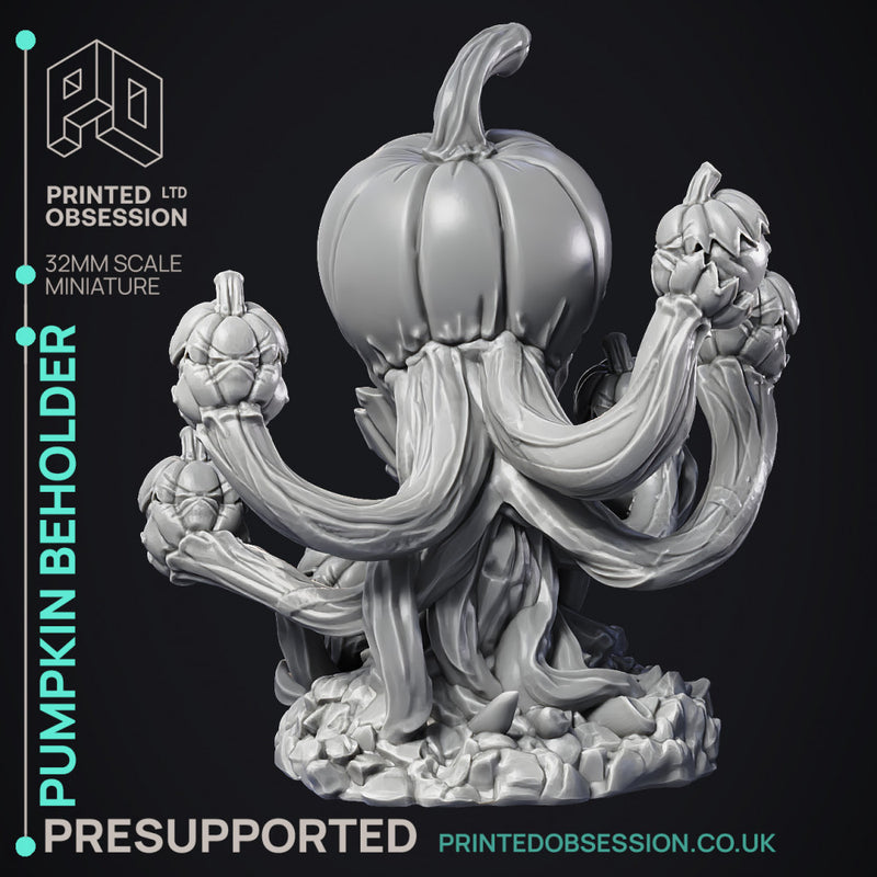Pumpkin Eye terror - Major Aboration - Pre-supported - 32mm scale - D&D - Only-Games