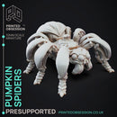 Pumpkin Spiders - Ambush Hord - PRESUPPORTED - Halloween - 32mm scale