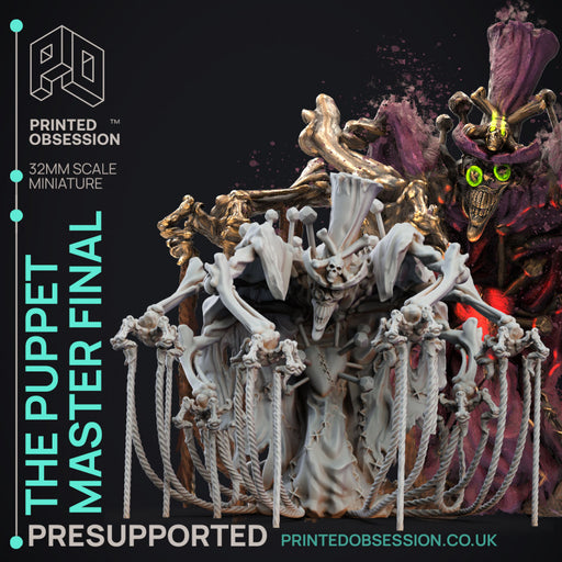 Puppet Master Horror - Puppet Masters show - Presupported - 32mm scale - Only-Games