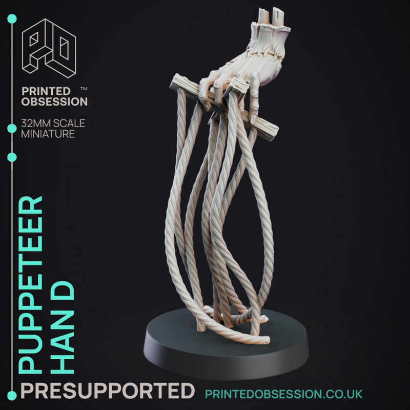 Puppet Hand - Puppet Masters Show - Pre Supported - 32mm Scale