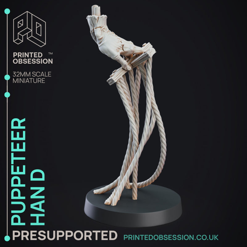 Puppet Hand - Puppet Masters Show - Pre Supported - 32mm Scale