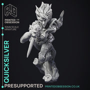 Quicksliver - Fey Fighter - PRESUPPORTED - 32mm Scale - Only-Games