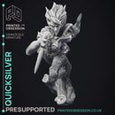 Quicksliver - Fey Fighter - PRESUPPORTED - 32mm Scale