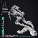 Quicksliver - Fey Fighter - PRESUPPORTED - 32mm Scale