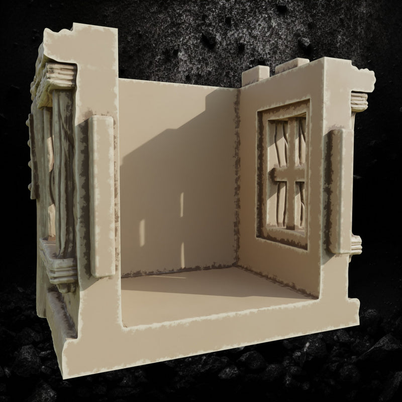 Townhouse 9 - Fantasy Village Terrain STL, DnD & Wargaming Scenery