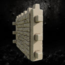 Complete Modular Stone Wall System with Castle Gate - Fortress Terrain STL for DnD & Wargaming