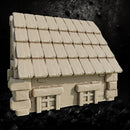 City House 2 - Fantasy Village Terrain STL, DnD & Wargaming Scenery