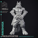 Rakshasa - Medium Demon - PRESUPPORTED - Hell Hath No Fury - 32 mm Scale