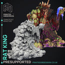 Rat King - Undead Cryptid - Cryptids of the Darkwoods -  PRESUPPORTED - Illustrated and Stats - 32mm scale