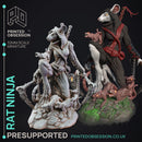 Rat Ninja - Assassin - PRESUPPORTED - 32mm scale