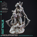 Rat Ninja - Assassin - PRESUPPORTED - 32mm scale