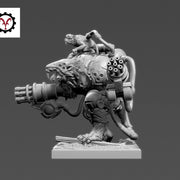 OGRE RAT WITH RATTLING GUN - Only-Games