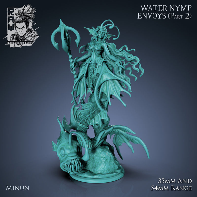 Minun The Scholar - Dual Form (Mermaid) - 54mm - Only-Games
